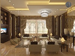 Suite Lounge Render 1